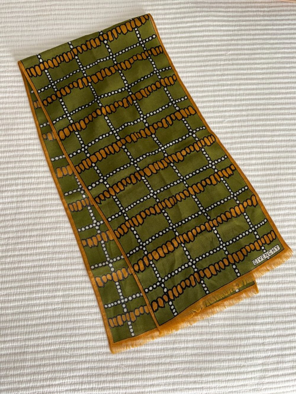 Vintage Givenchy Silk Scarf - Picture 1 of 1